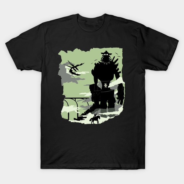 Silhouette of the Colossus T-Shirt by Piercek25